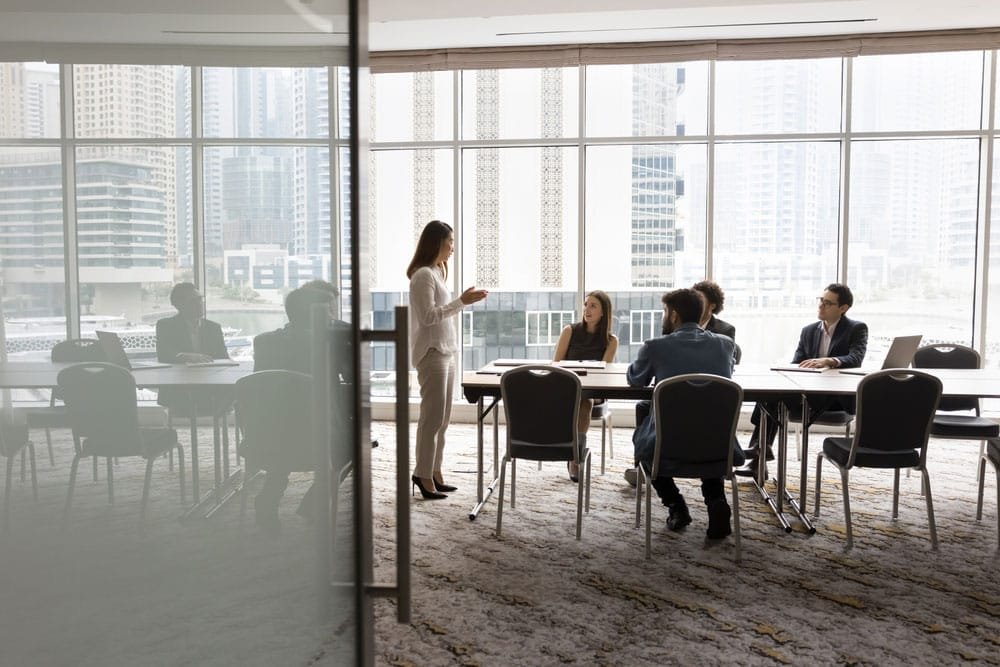 Business people meeting