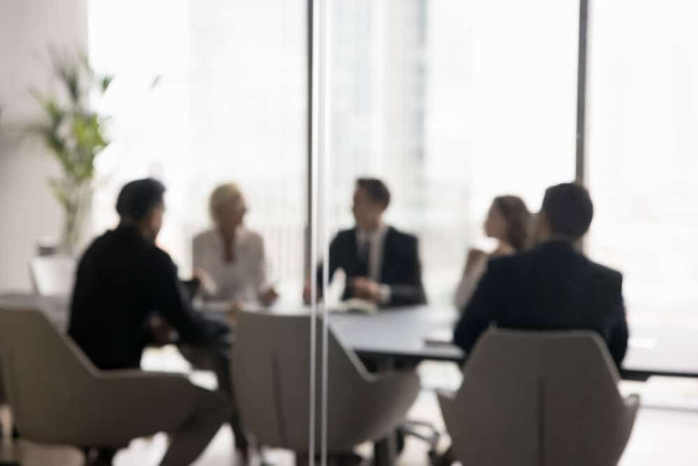 Business people meeting