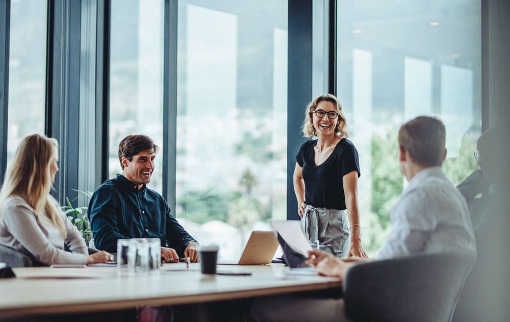 Business people meeting