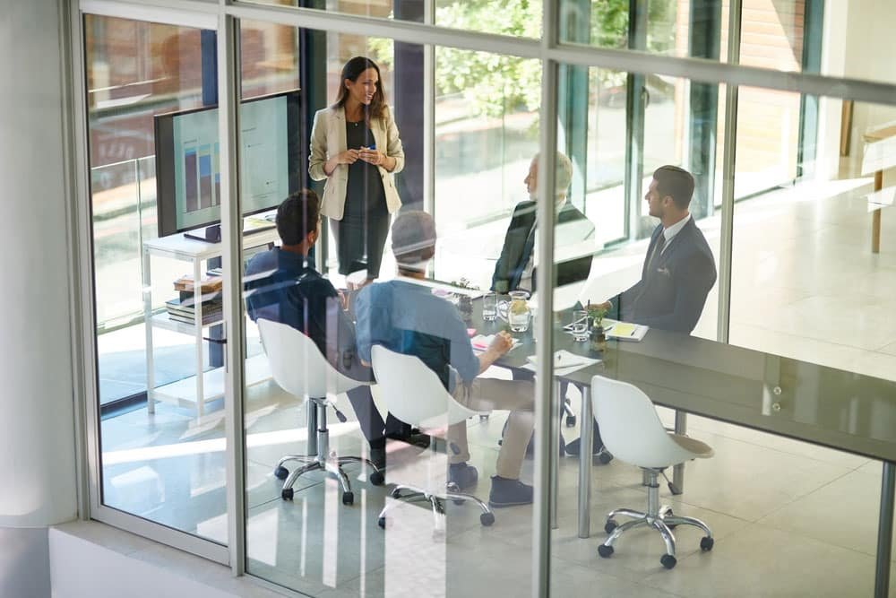 Business people meeting