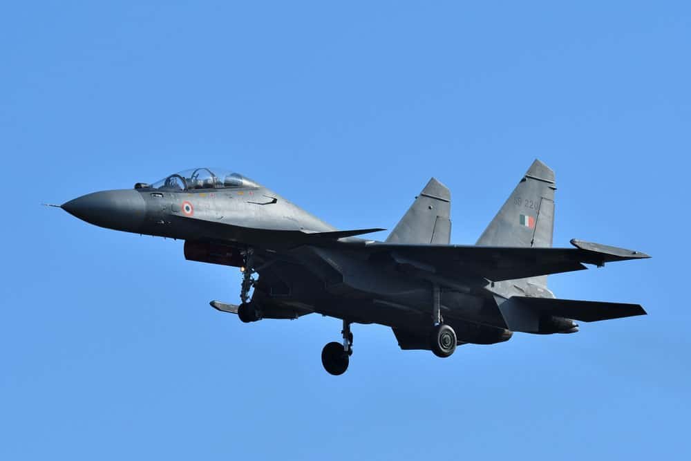 Sukhoi Su-30MKI multirole fighter